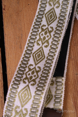 Holy Cow Real Vintage 60's Cream & Green