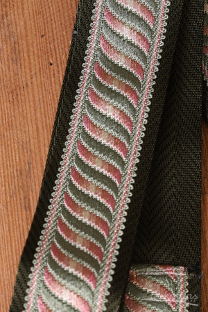 Holy Cow Real Vintage 60's Pink Green Waves