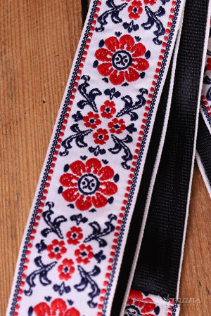 Holy Cow Deluxe Red Flower White