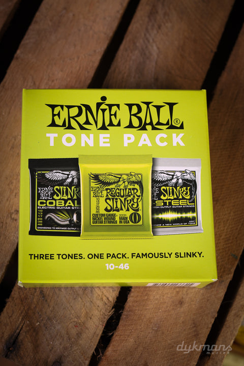 Ernie Ball Regular Slinky Tone Pack 10-46