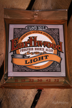 Ernie Ball Earthwood Phosphor Bronze Light 11-52