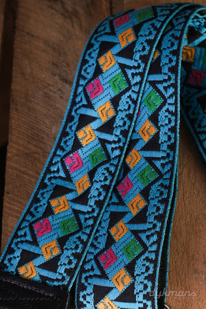 Souldier Clapton Guitar Strap Turqoise Zwart