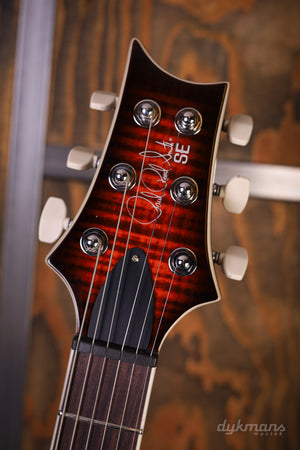 PRS SE Ed Sheeran Hollowbody I Piezo Baritone Orange Tiger Smokeburst