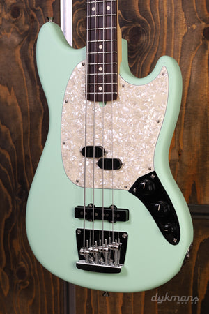 Fender American Performer Mustang Bass Satin Surf Green