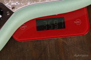 Fender American Performer Mustang Bass Satin Surf Green