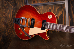 Gibson Custom '59 Les Paul Standard P-90s Wide Tomato Burst Bigsby Ultra Light Aged