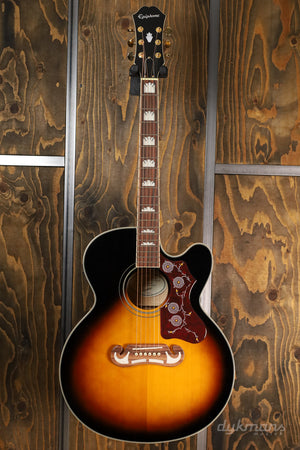 Epiphone J-200 Studio EC Vintage Sunburst