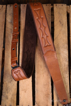 Taylor Vegan Leer Strap Lichtbruin Tan met stiksel