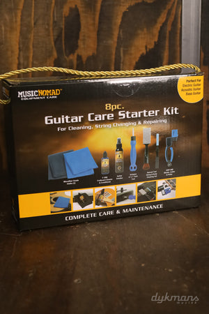 MusicNomad Guitar Care Starter Kit 8-delige gitaar onderhoudsset