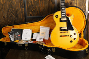 Gibson Custom Murphy Lab 1957 Les Paul Custom Heavy Antique White 2-Pickup Light Aged