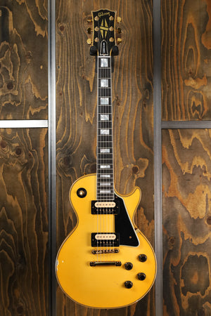 Gibson Custom Murphy Lab 1957 Les Paul Custom Heavy Antique White 2-Pickup Light Aged
