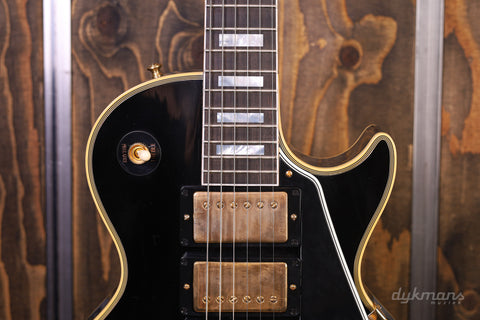 Gibson Custom Shop 1957 Les Paul Custom Reissue Ebony 3-Pickup Bigsby