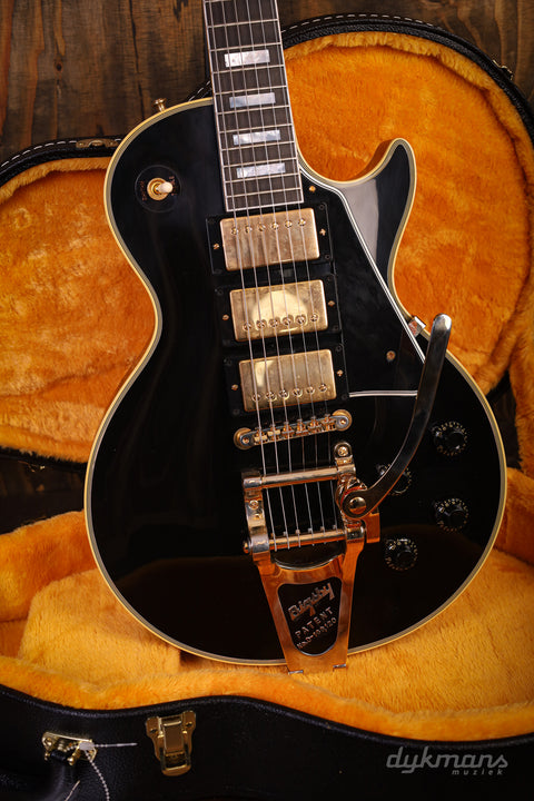 Gibson Custom Shop 1957 Les Paul Custom Reissue Ebony 3-Pickup Bigsby