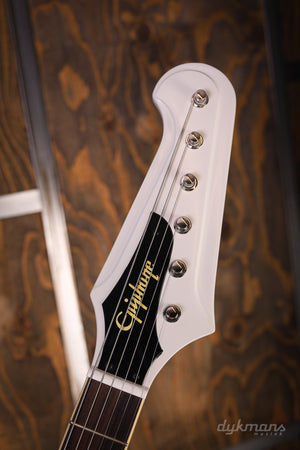 Epiphone 1963 Firebird V Maestro Vibrola Polaris White