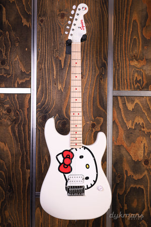 Squier Fender x Hello Kitty White Stratocaster