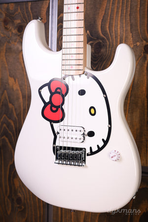 Squier Fender x Hello Kitty White Stratocaster