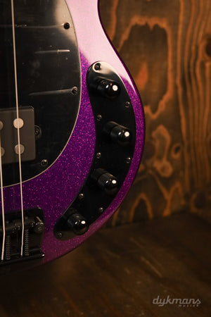 Sterling by Music Man StingRay Ray34 H Purple Sparkle