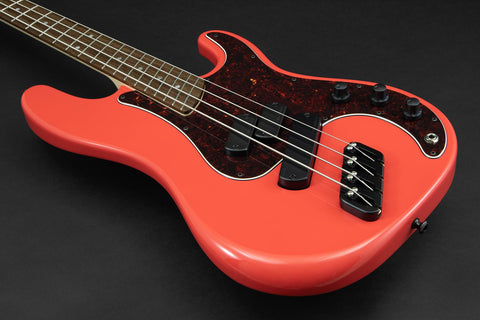 Dingwall Custom Shop Super P/J 5 Fiesta Red Trans Black Back PRE-ORDER!