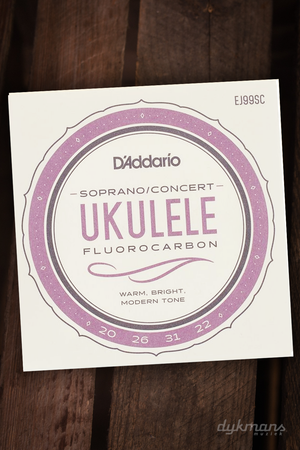 D'addario Fluorcarbon Soprano/Concert Ukulele Strings