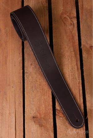 Martin 18A0046 Slim Style Leather Strap Zwart