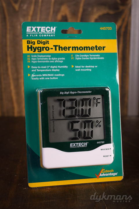 Extech Luchtvochtigheidsmeter Big Digit Hygro-Thermometer