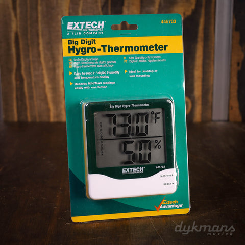 Extech Luchtvochtigheidsmeter Big Digit Hygro-Thermometer