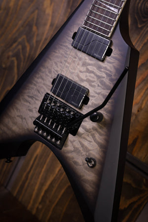 LTD ARROW-1000 QM CHBS CHARCOAL BURST SATIN
