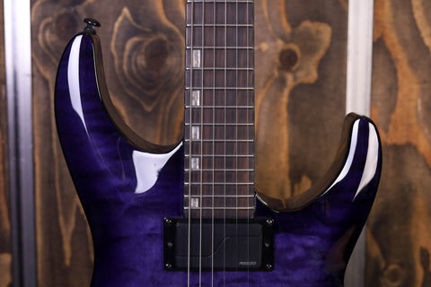 LTD H-1000 EVERTUNE QMSTPSB SEE THRU PURPLE SB