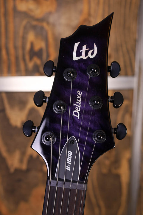 LTD H-1000 EVERTUNE QMSTPSB SEE THRU PURPLE SB