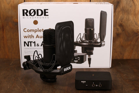 Rode NT1 & AI-1 Complete Studio Kit with Audio Interface