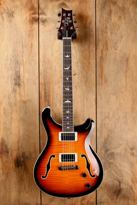 2020 PRS SE Hollowbody II Tri-Colour Sunburst