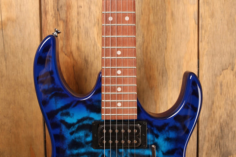 Ibanez GRX70QA Transparent Blue Burst