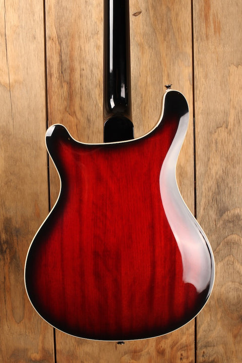 PRS SE Hollowbody Standard Fire Red Burst